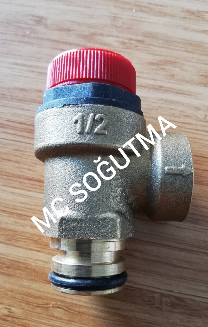 EMNİYET VENTİLİ 1/2 GEÇMELİ 3 BAR