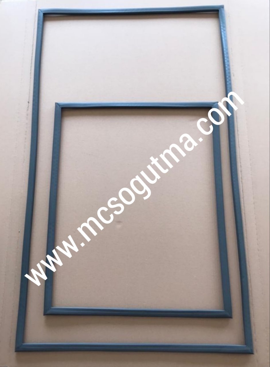 GRİ RENK 68X115 68X55 İKİLİ BOSCH BUZDOLABI KAPI CONTASI