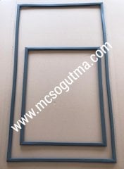 GRİ RENK 68X115 68X55 İKİLİ BOSCH BUZDOLABI KAPI CONTASI