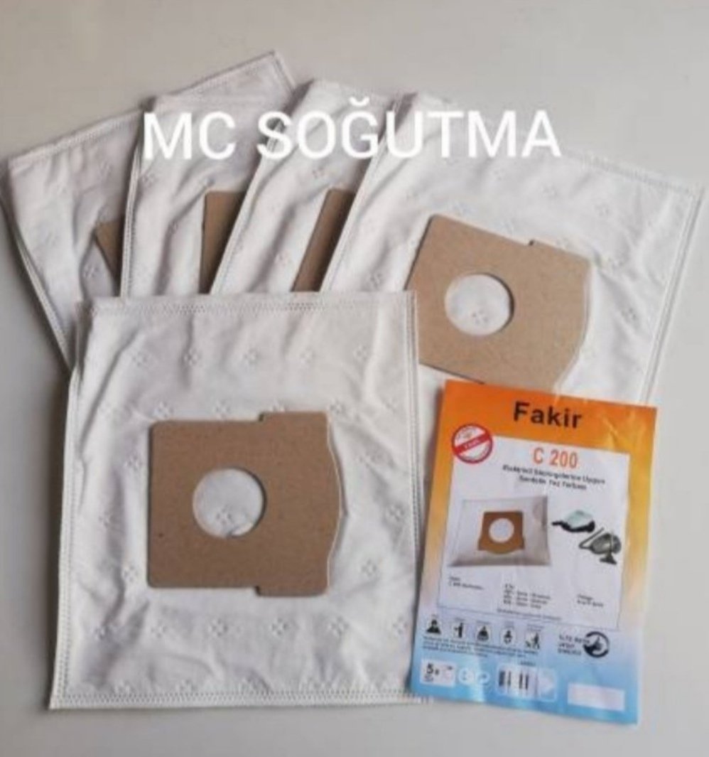 TORBA FAKİR C200 SÜPÜRGE SMS BEZ 5Lİ FERSAN