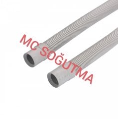 TAHLİYE HORTUMU ÇİFT BAŞLI 80CM ELSE