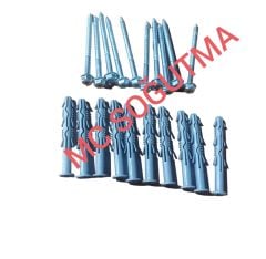100MM KLİMA MANTOLAMA DUBELİ 10LÜ PAKET