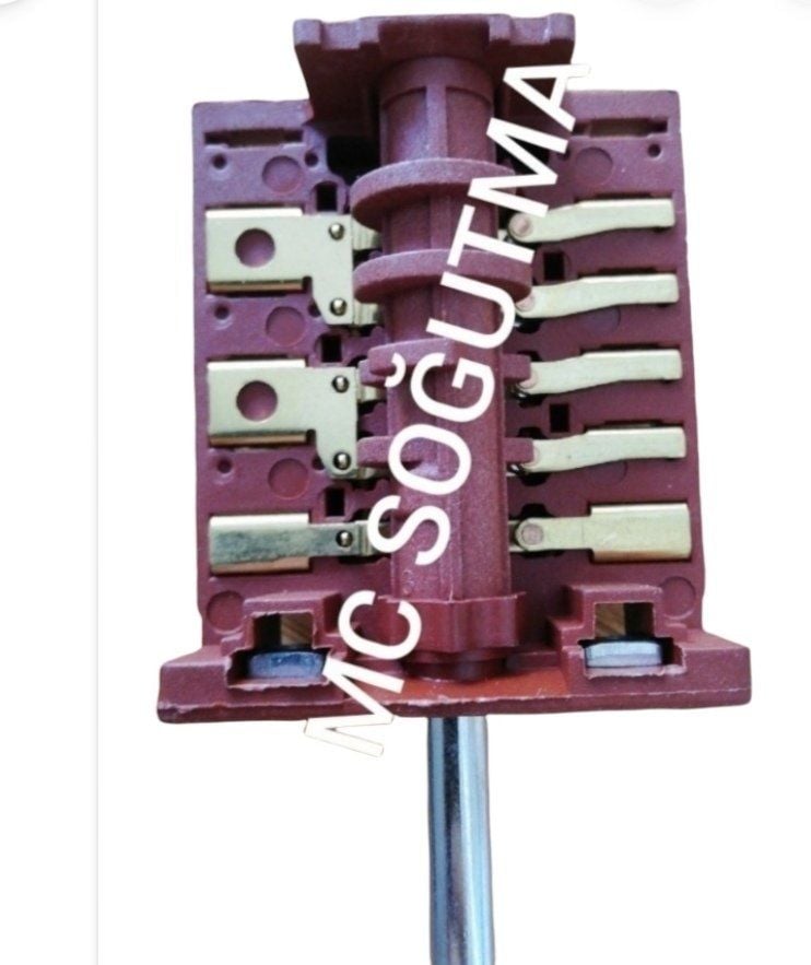 KOMUTATÖR FIRIN SOL 2-2-2 SAĞ 2-1-1-1-1 7 KONUM