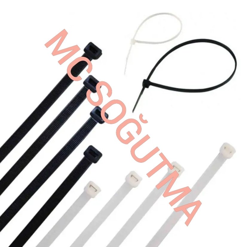 CIRT KELEPÇE 150X3.6mm BAY-TEC BEYAZ