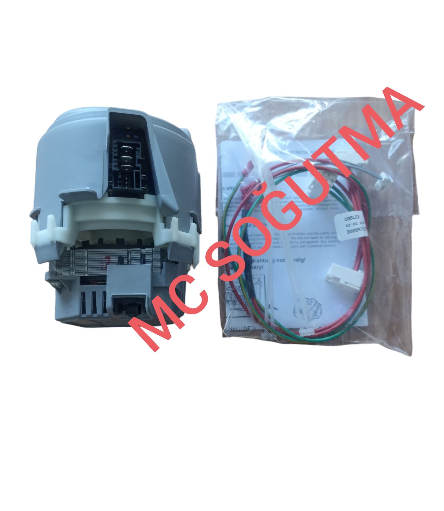 654575 BOSCH  SİRKULASYON POMPA MOTORU KABLOLU