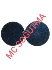 SİMFER YENİ TİP 17 CM KARBON FİLTRE ASPİRATÖR İKİLİ