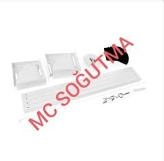 ÇAMAŞIR MAKİNASI ÜZERİNE KURUTMA MAKİNESİ MANTAJ KİTİ BEYAZ