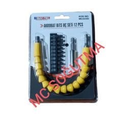 AKROPAT BİTS UÇ SETİ 12 PCS