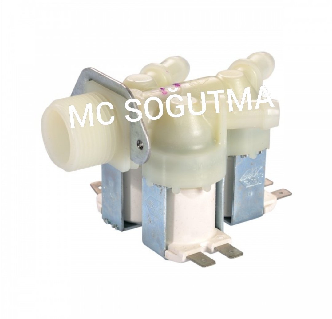 ÜÇLÜ METAL BRAKETLİ YAPRAK VENTİL İTALYAN