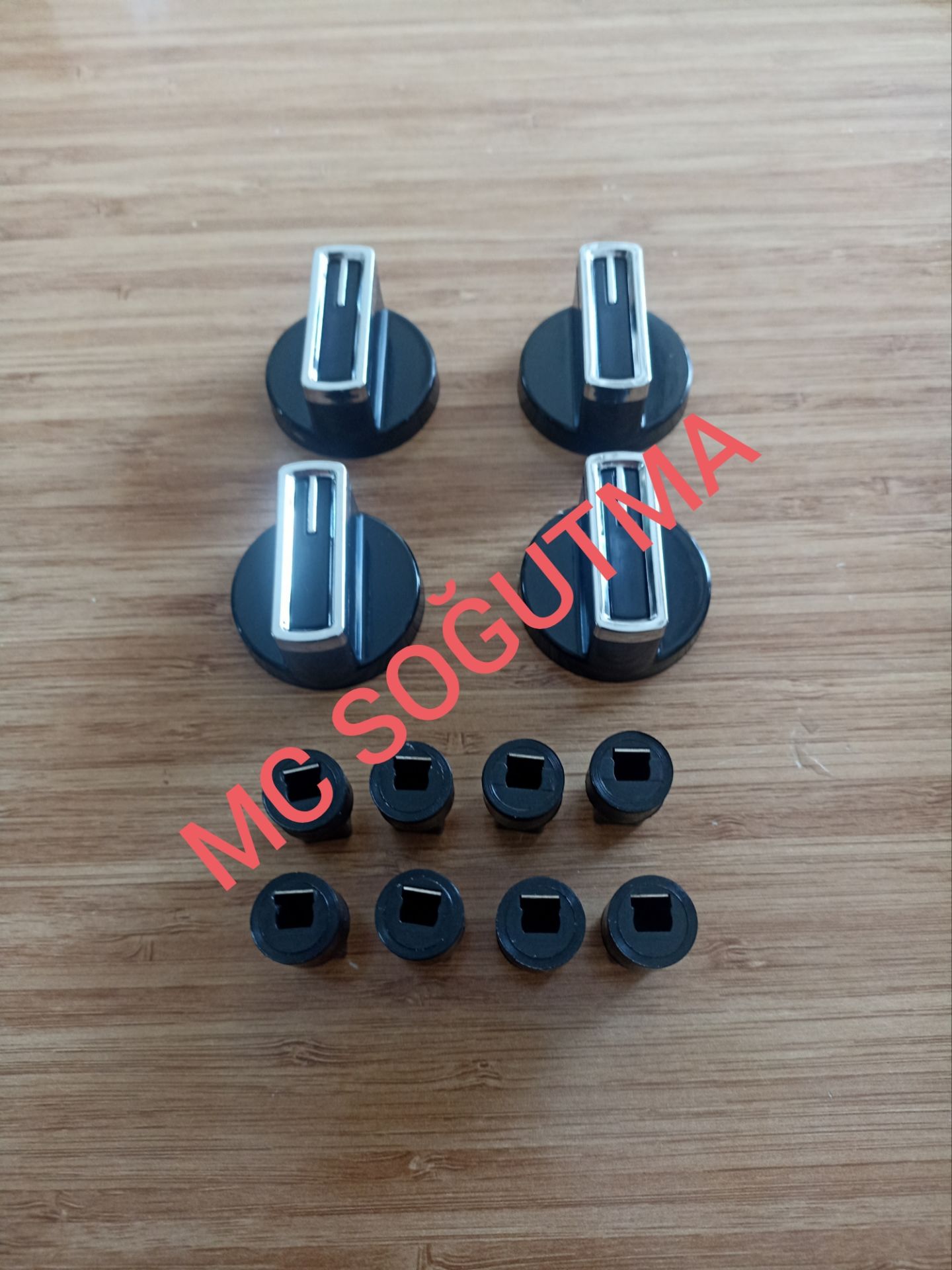 OCAK DÜĞME TAKIMI NO:80 POŞETLİ (ÜNİVERSAL) SİYAH