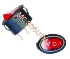 ANAHTAR OVAL IŞIKLI 3 KONTAK