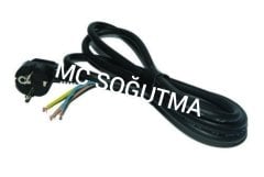 FİŞLİ SİLİKON KABLO SOBA İÇİN 2x1,5MM