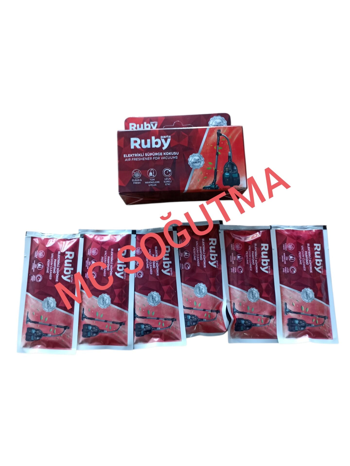 RUBY PARTS SÜPÜRGE KOKUSU 6 LI