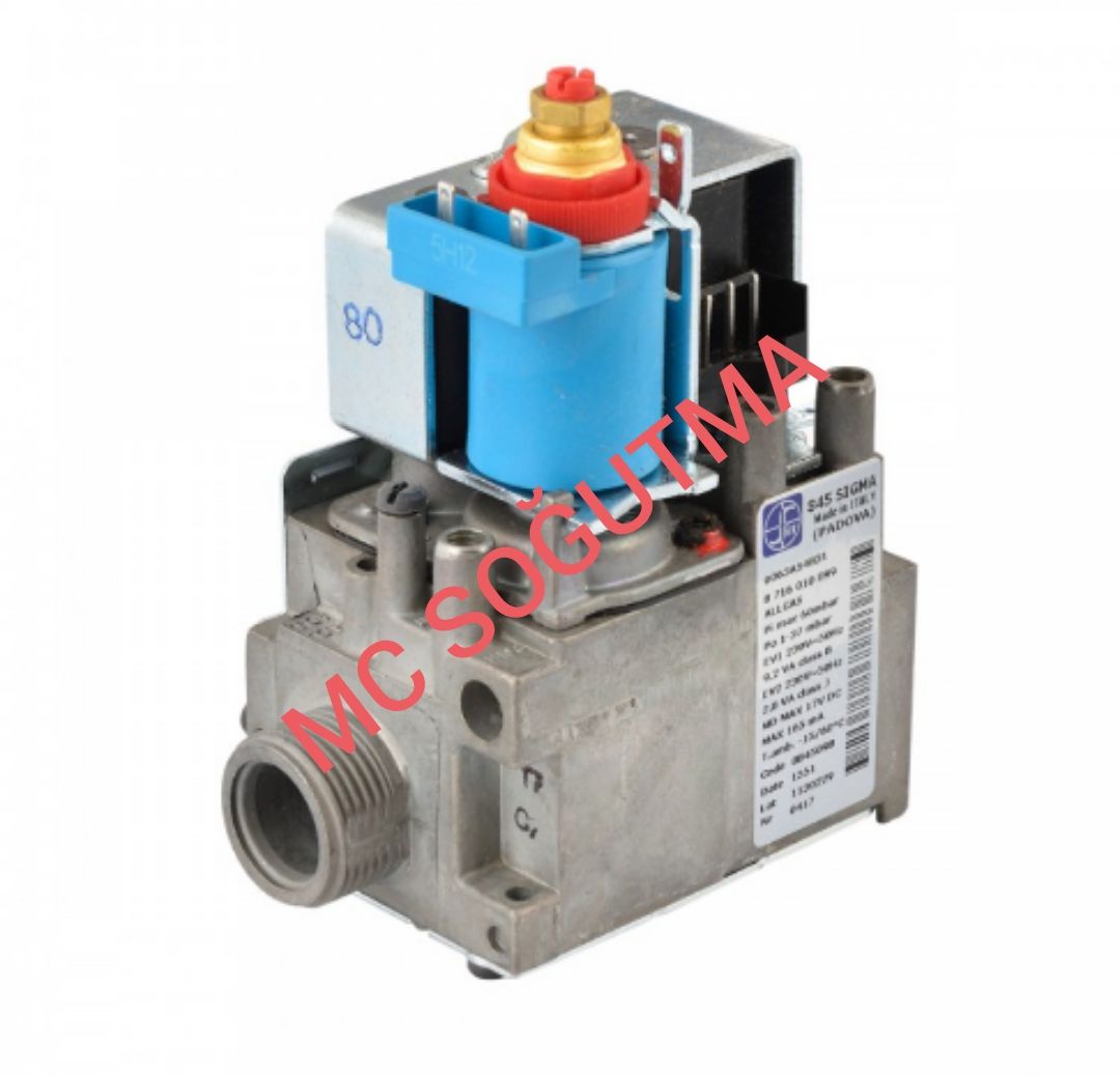 GAZ VALFİ YOĞUŞMALI 845070 MAVİ BOBİN 220v