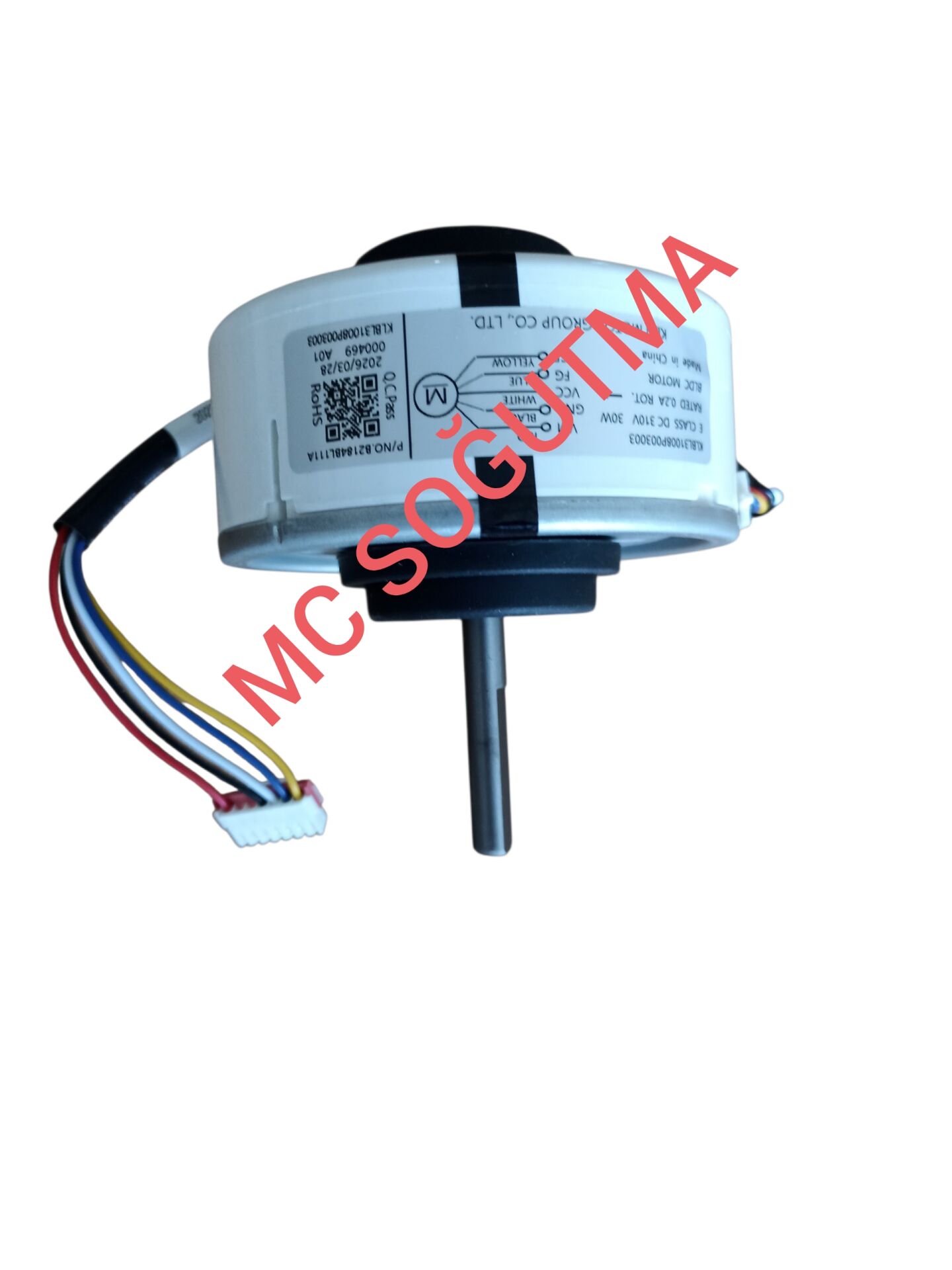 ARÇELİK KLİMA İÇ ÜNİTE INVERTER FAN MOTORU 5401276010