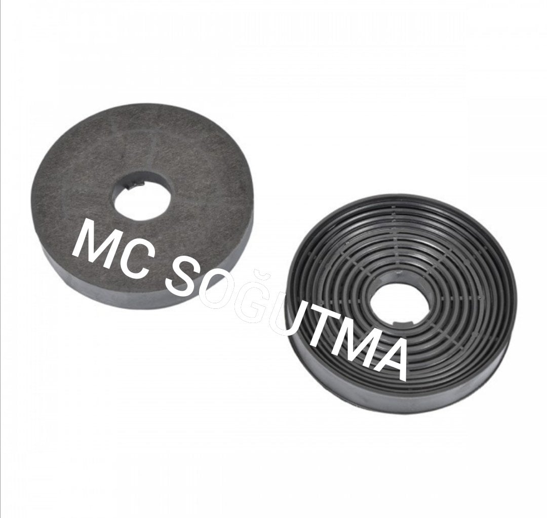 KARBON FİLTRE ASPİRATÖR İKİLİ 13-14CM 3 TIRNAKLI