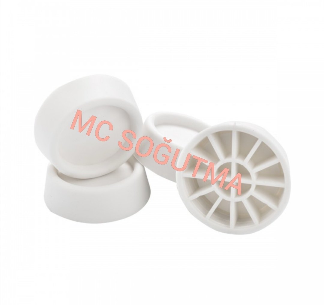 ÇAMAŞIR SES ÖNLEYİCİ VİBRASYON TAKOZU BEYAZ DÖRTLÜ
