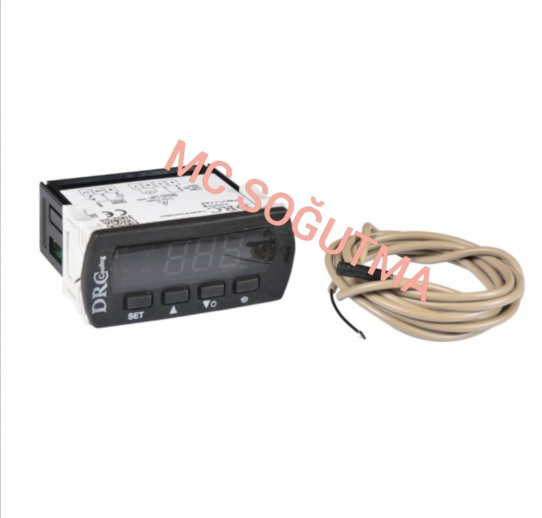DİJİTAL TERMOSTAT TEK PROBLU DRC