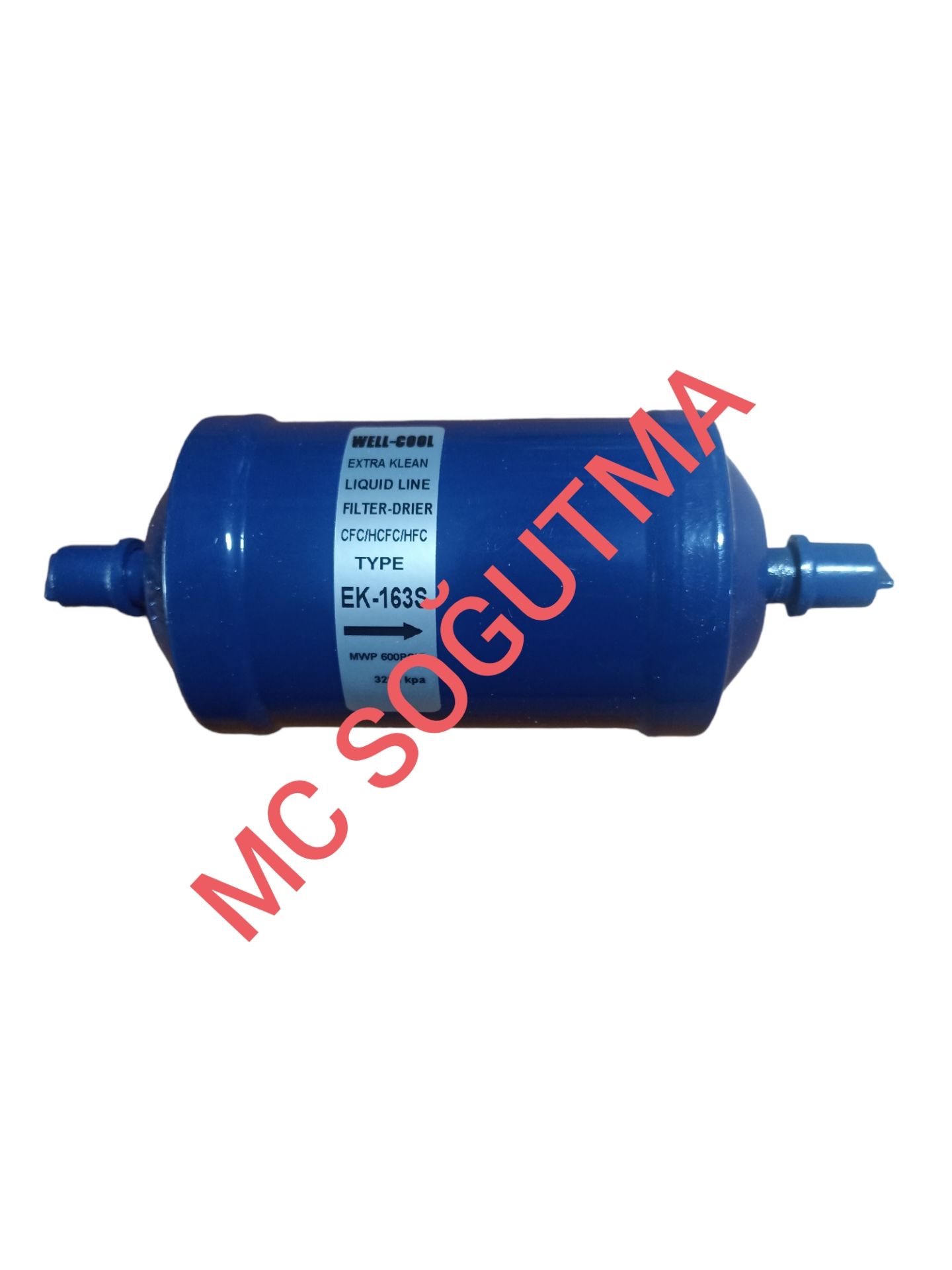 UNİCO-WELLCOOL 3/8 EK-163S KAYNAKLI DRAYER BAKIR UÇLU