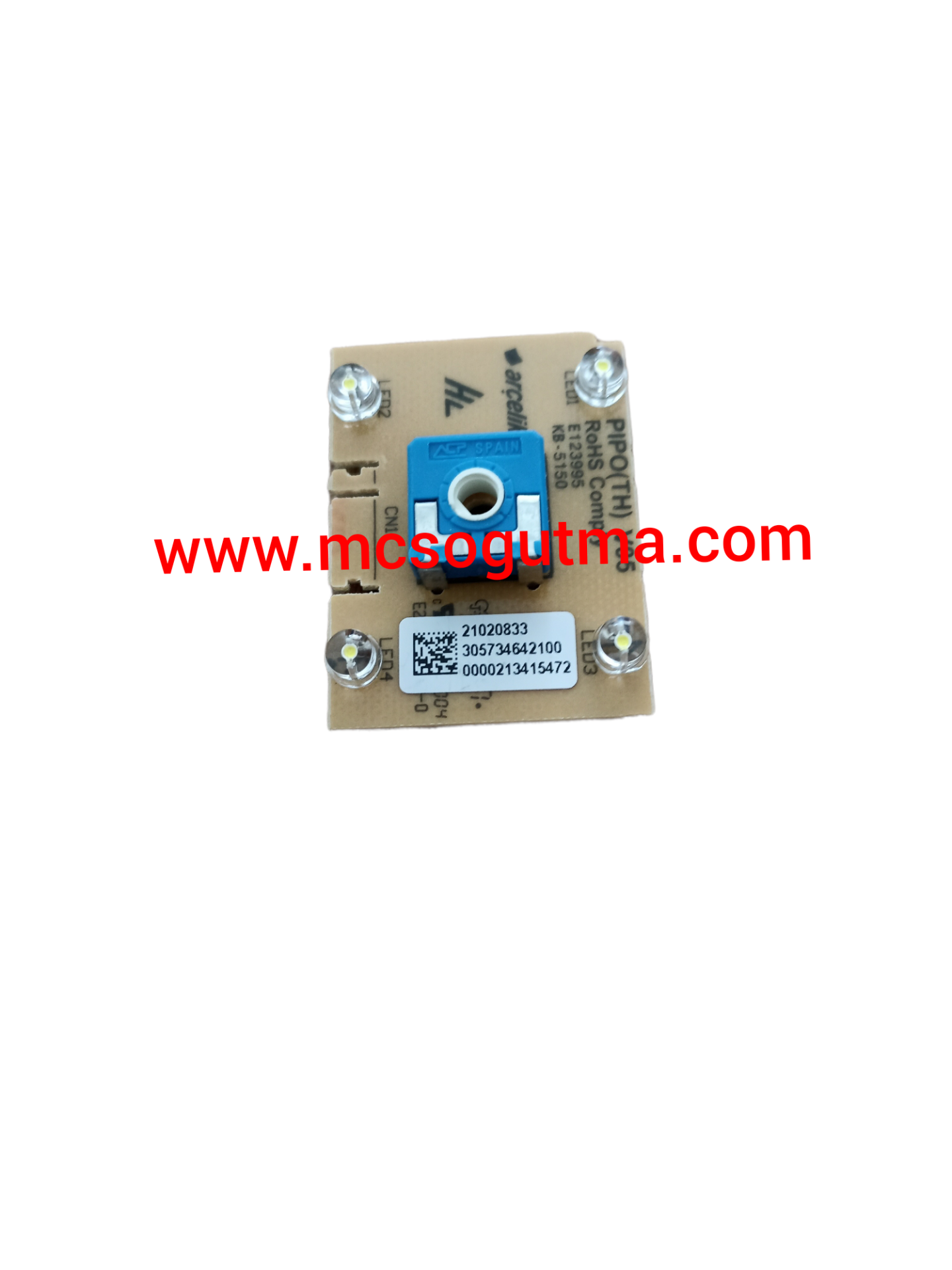 5734642100 ARÇELİK BUZDOLABI POT KART