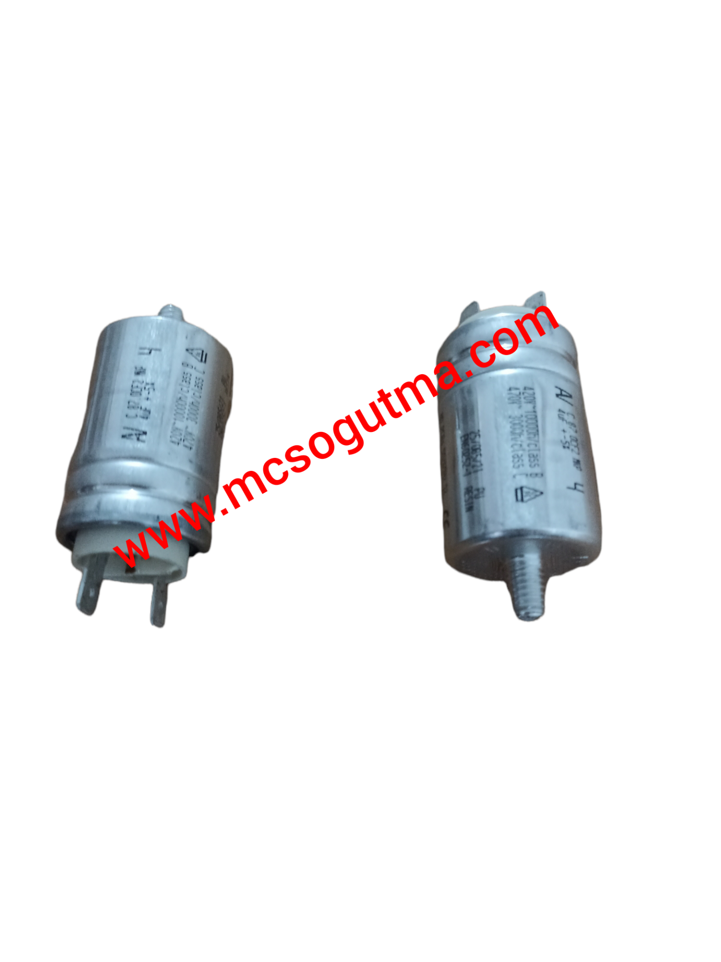 KAPASİTÖR 4 uF DAİMİ METAL GÖVDELİ