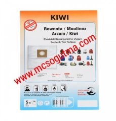 TORBA KİWİ KVC 4105 SÜPÜRGE SMS BEZ 5Lİ