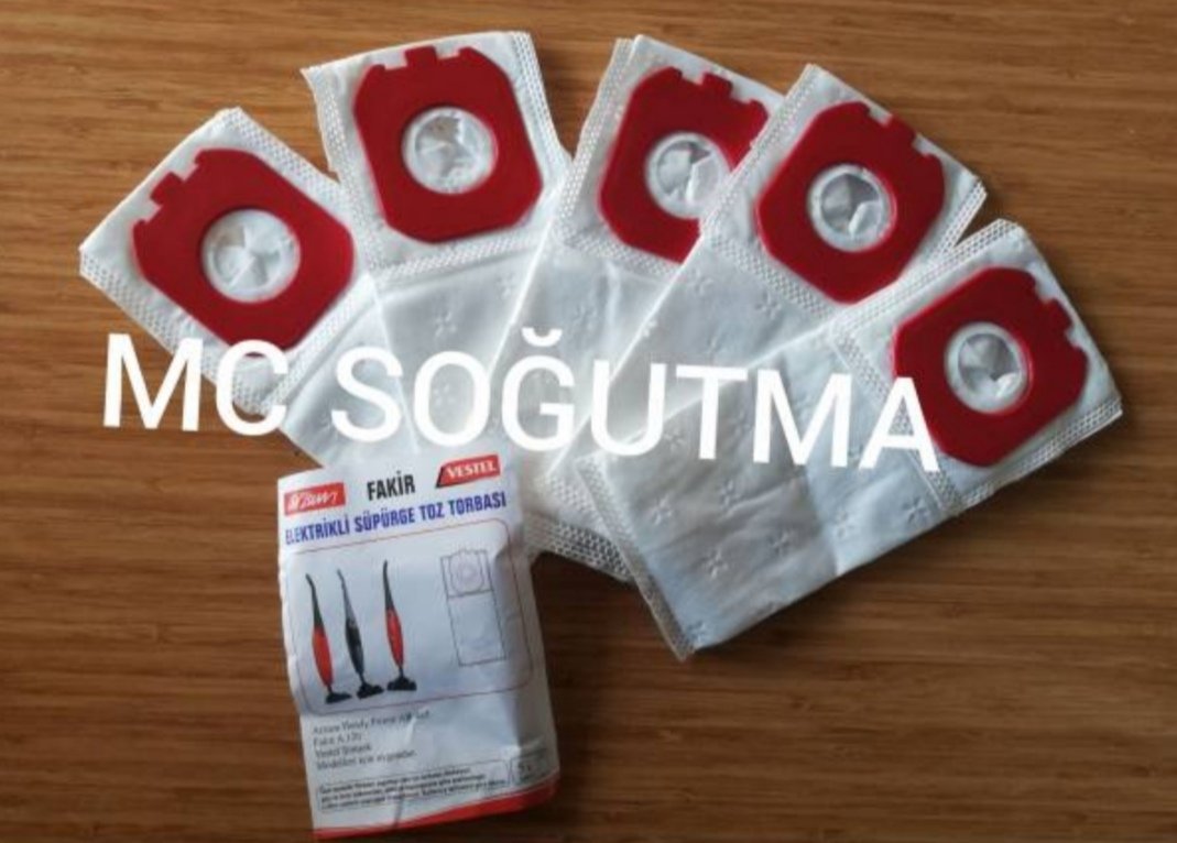 KARTON TORBA FAKİR A 120 SÜPÜRGE SMS BEZ 5Lİ