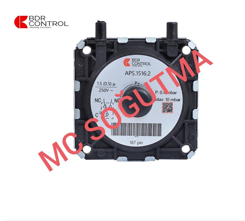 KOMBİ HAVA PROSESTAT METAL 0.40 MBAR BDR CONTROL