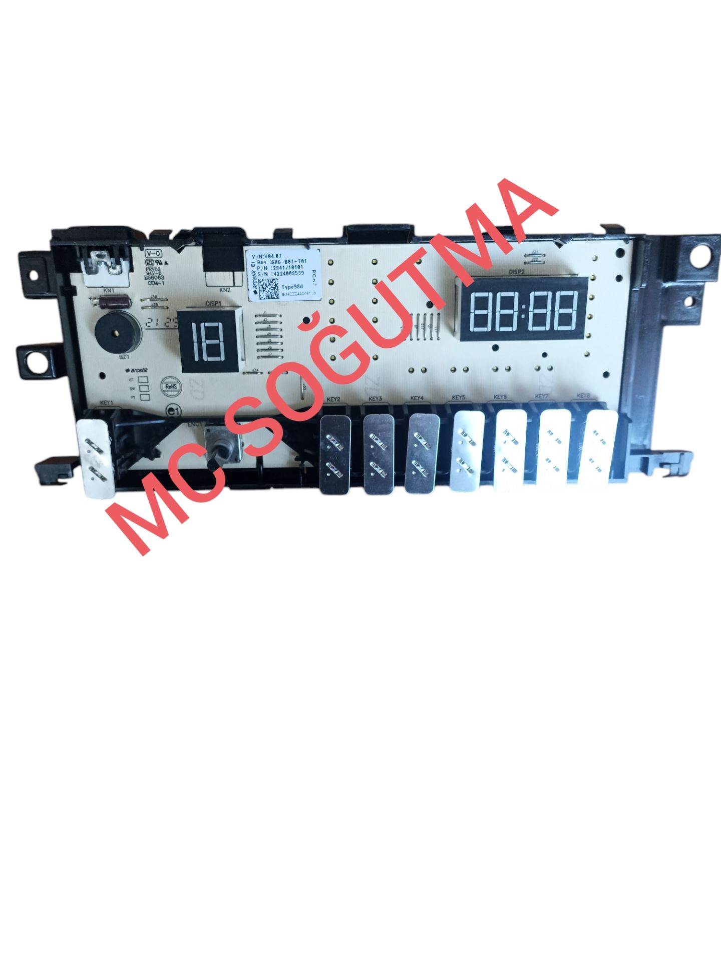2424501390  ARÇELİK KARTI ÇAMAŞIR