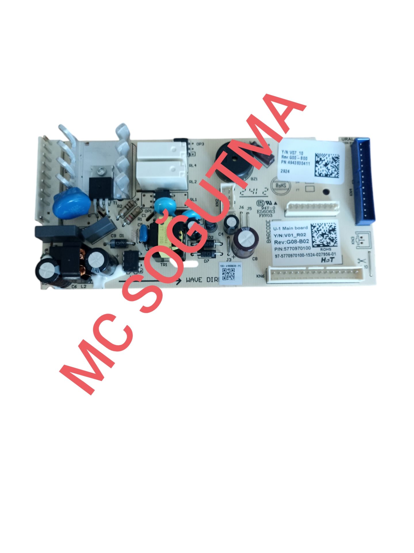 4943830412 ARÇELİK BUZDOLABI ELEKTRONIK KART