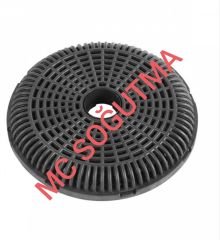 KARBON FİLTRE ASPİRATÖR İKİLİ KUMTEL  3 TIRNAk YUVARLAK