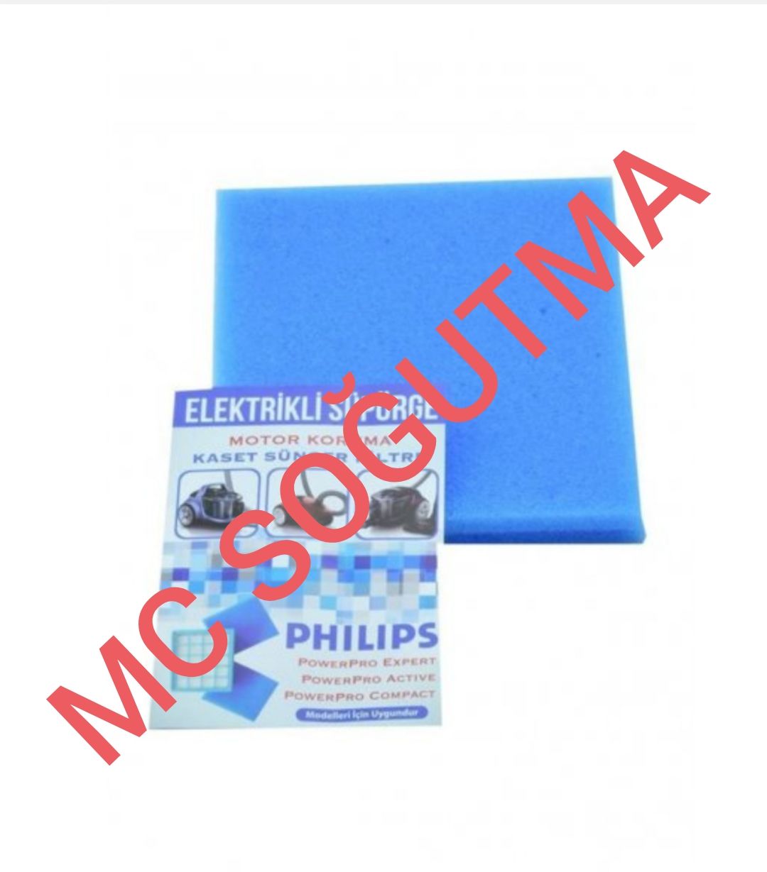 FİLTRE PHİLİPS MAVİ KASET SÜNGER