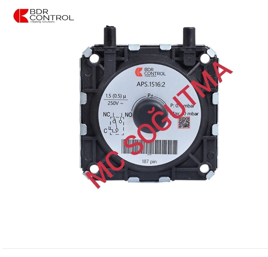 HAVA PROSESTAT KOMBİ 0.6 BAR BDR CONTROL