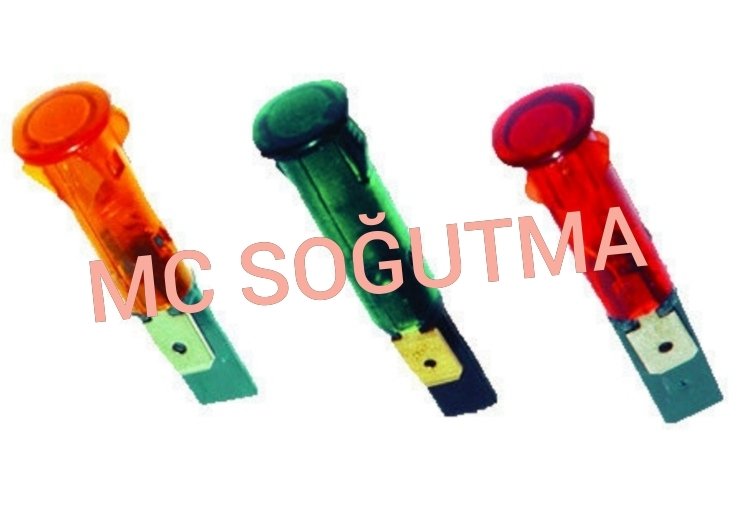 SİNYAL LAMBASI FİŞLİ 10MM KIRMIZI