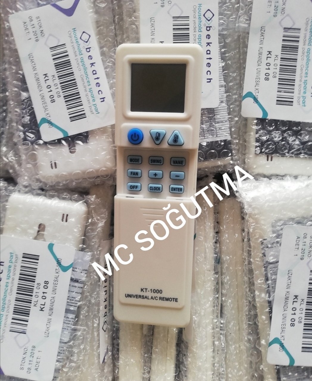 KT-1000 ÜNİVERSAL AKILLI KUMANDA KLİMA