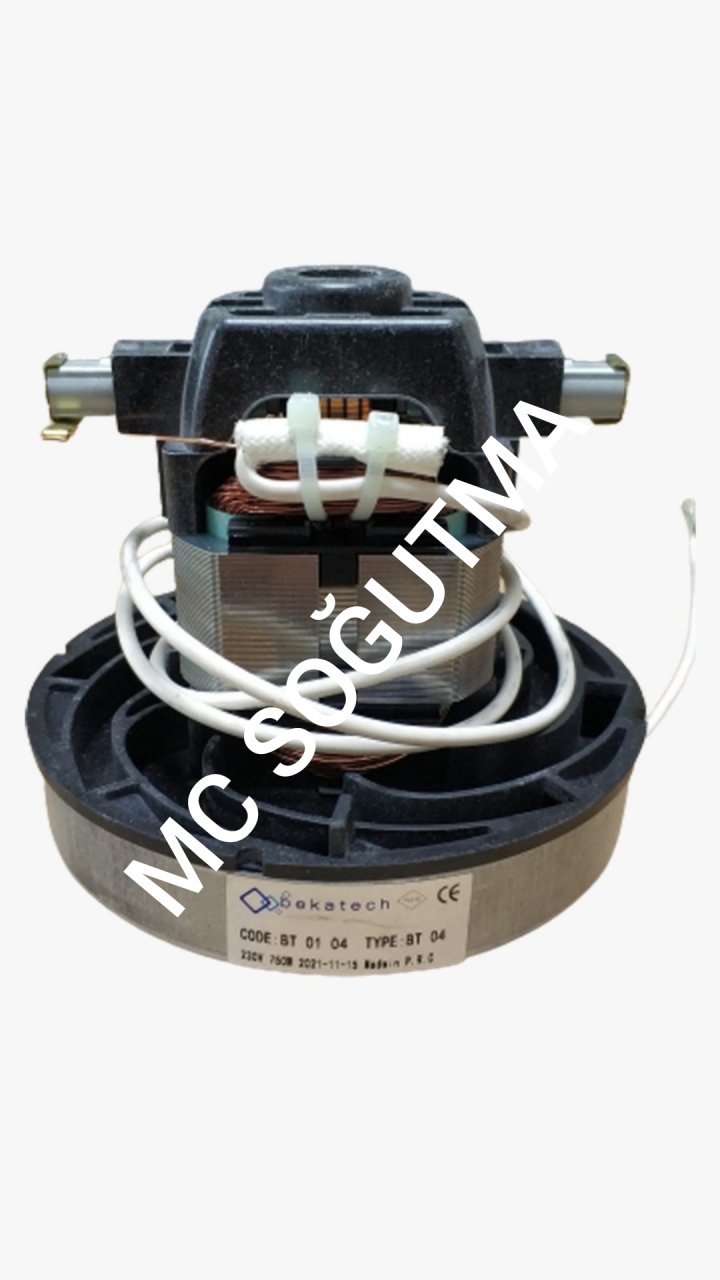 GARANTİSİZ BT04 SÜPÜRGE MOTORU ARNİCA ARÇELİK VESTEL 750W