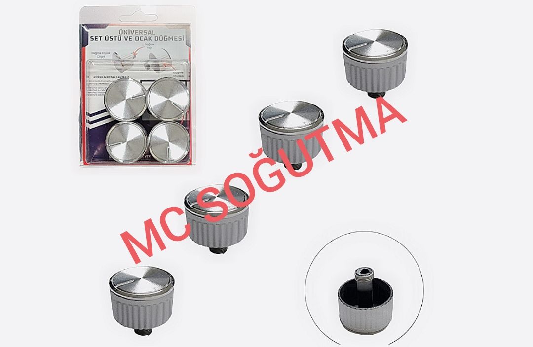 OCAK DÜĞME TAKIMI NO: 74 KUTULU (ÜNİVERSAL) İNOX UZUN MİLLİ