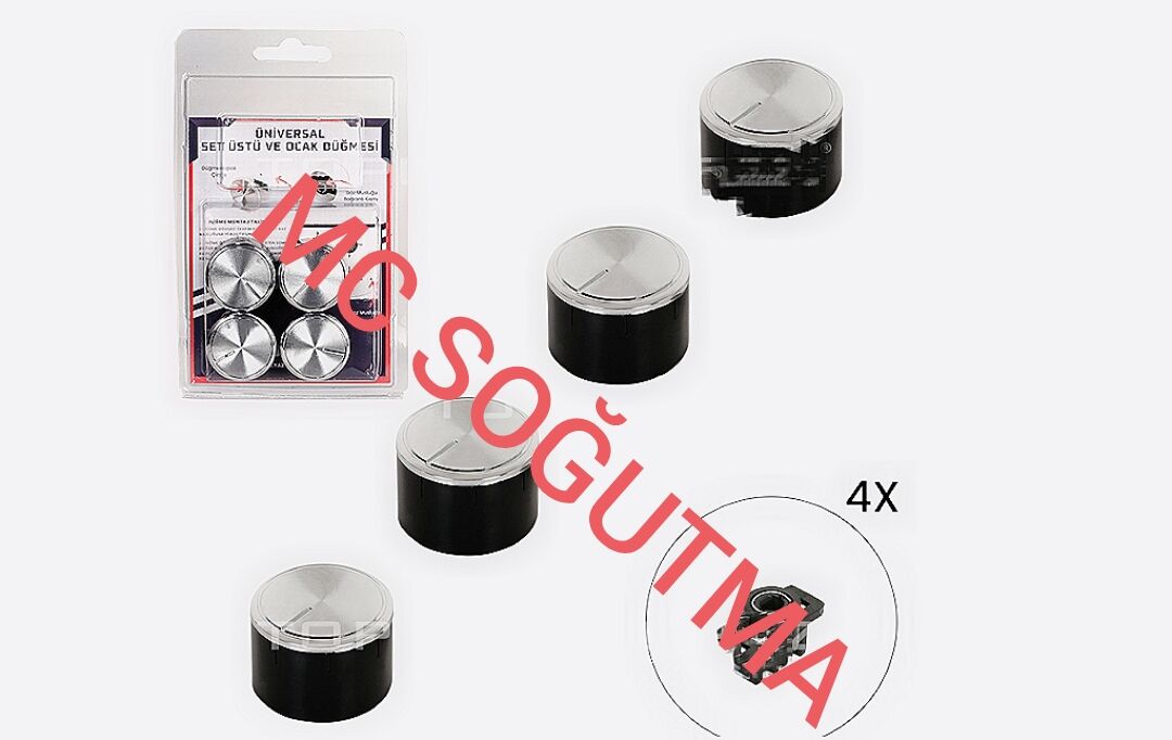 OCAK DÜĞME TAKIMI İNSÖRTLÜ NO: 63 KUTULU (ÜNİVERSAL) SİYAH