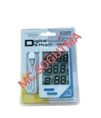 TERMOMETRE-HIGROMETRE İÇ-DIŞ -50/50C JDB-61