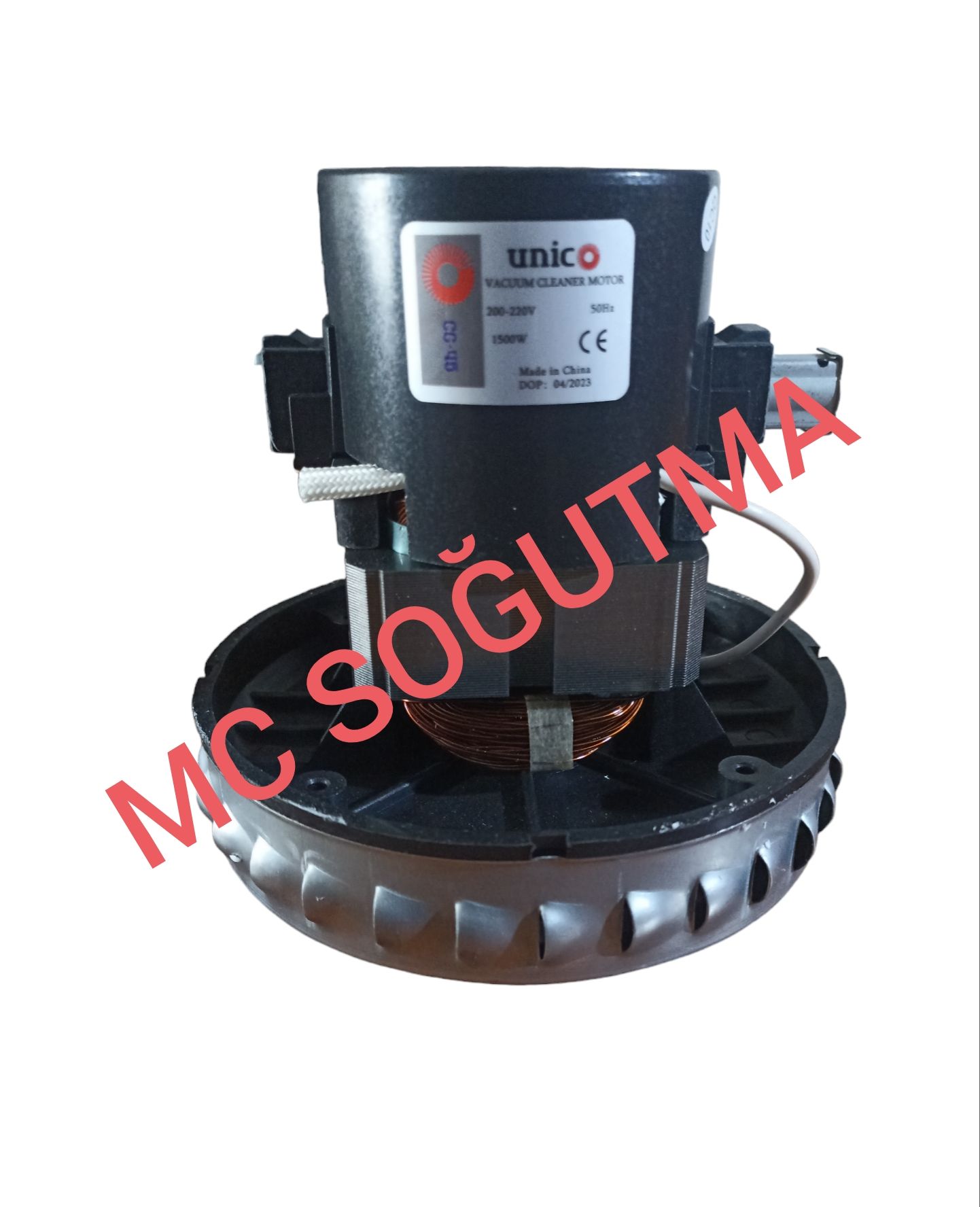 GARANTİSİZ  UNİCO CG-45 SÜPÜRGE MOTOR 1500W