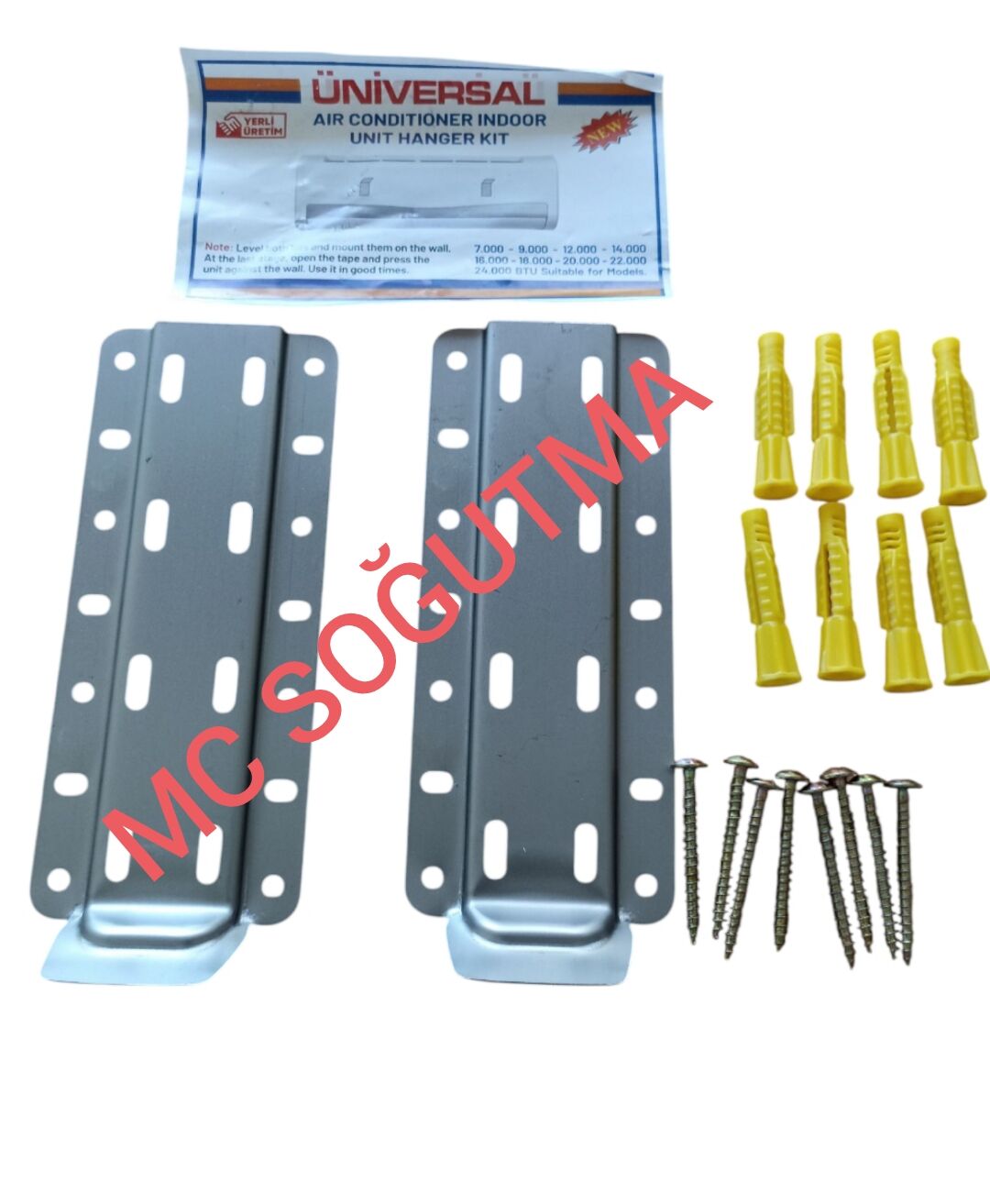 KLİMA İÇ ÜNİTE ASKI APARATI ÜNİVARSAL