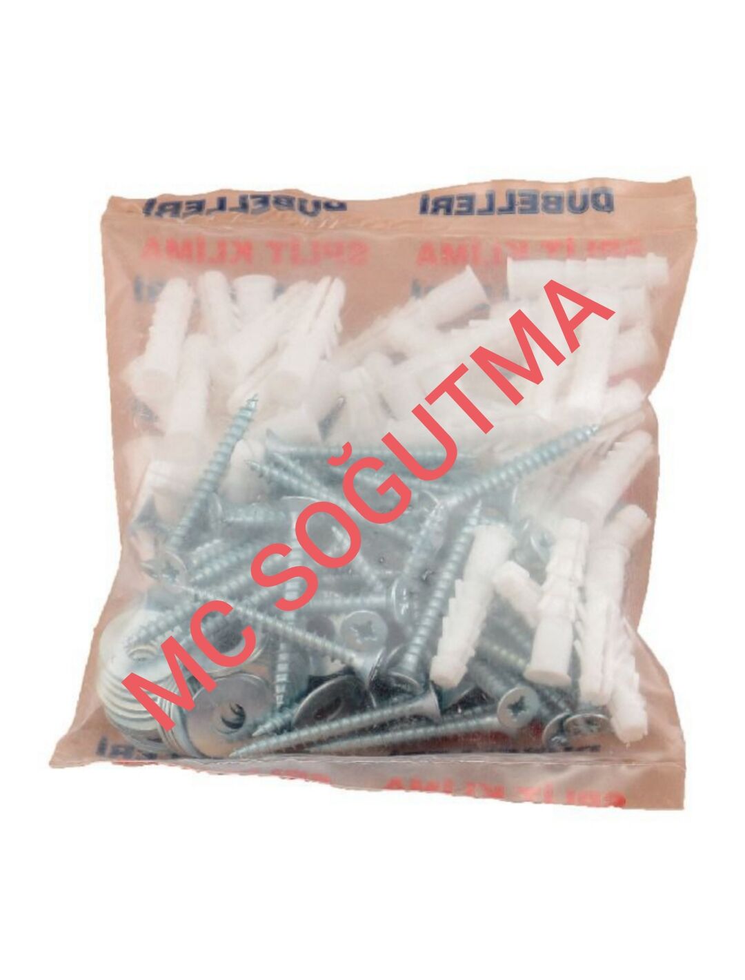 VİDA+ DUBEL+ PUL 1. KALİTE İÇ ÜNİTE PAKET
