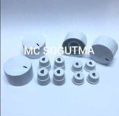 FIRIN DÜĞME DÖRTLÜ UNİVERSAL BEYAZ NO:1