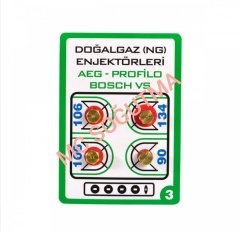 FIRIN DOĞAL GAZ ENJEKTÖR 9LIK