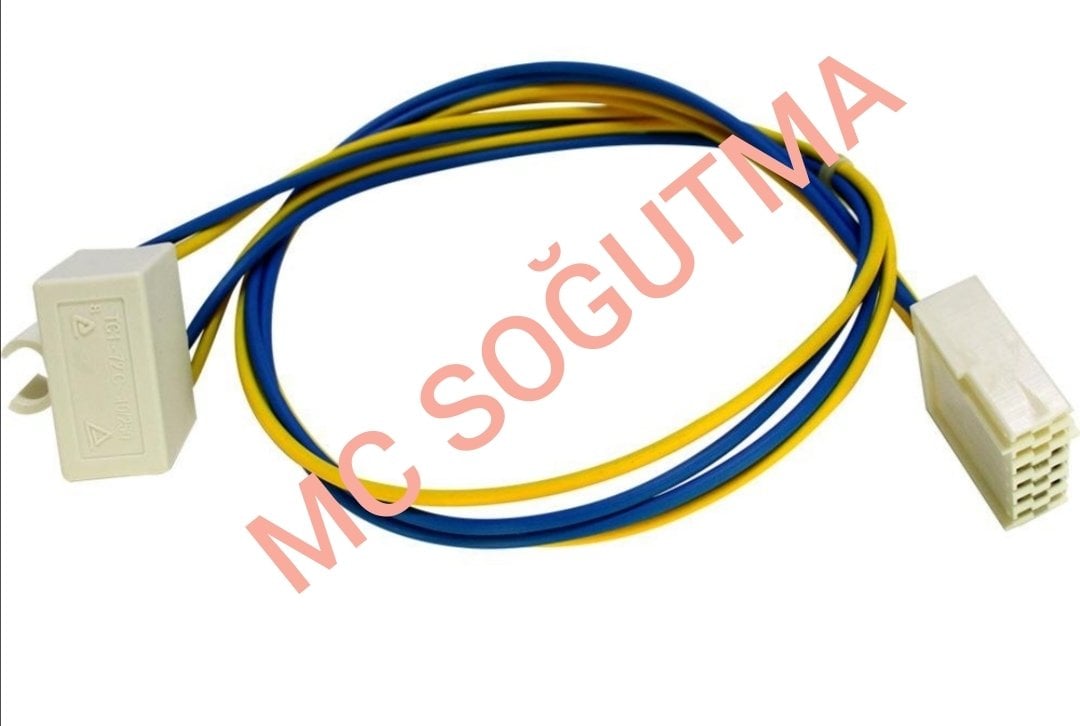 ARİSTON BİMETAL TERMOSTAT SARI MAVİ KABLOLU TAKIM SÖKETLİ 266868