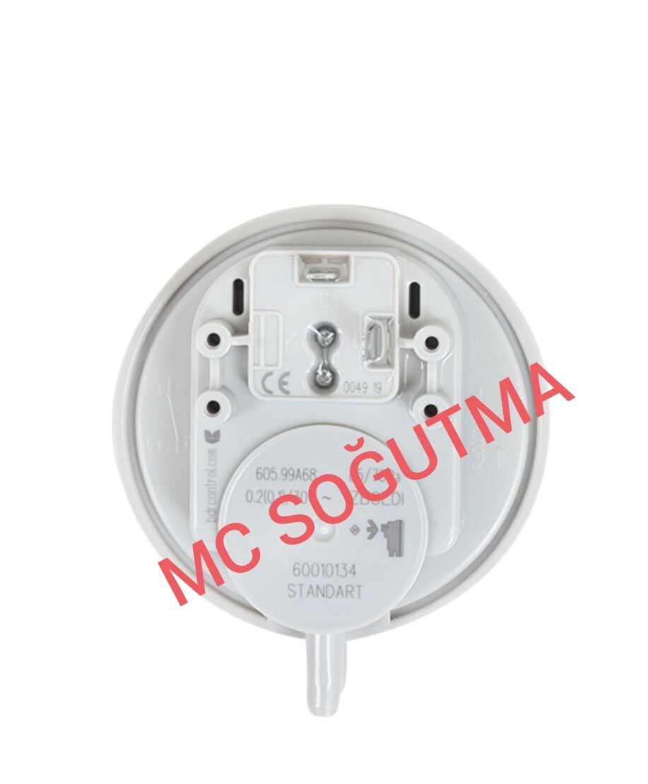 HAVA PROSESTAT KOMBİ İKİ SÖKET 50/40 PA BDR CONTROL PAKETLİ