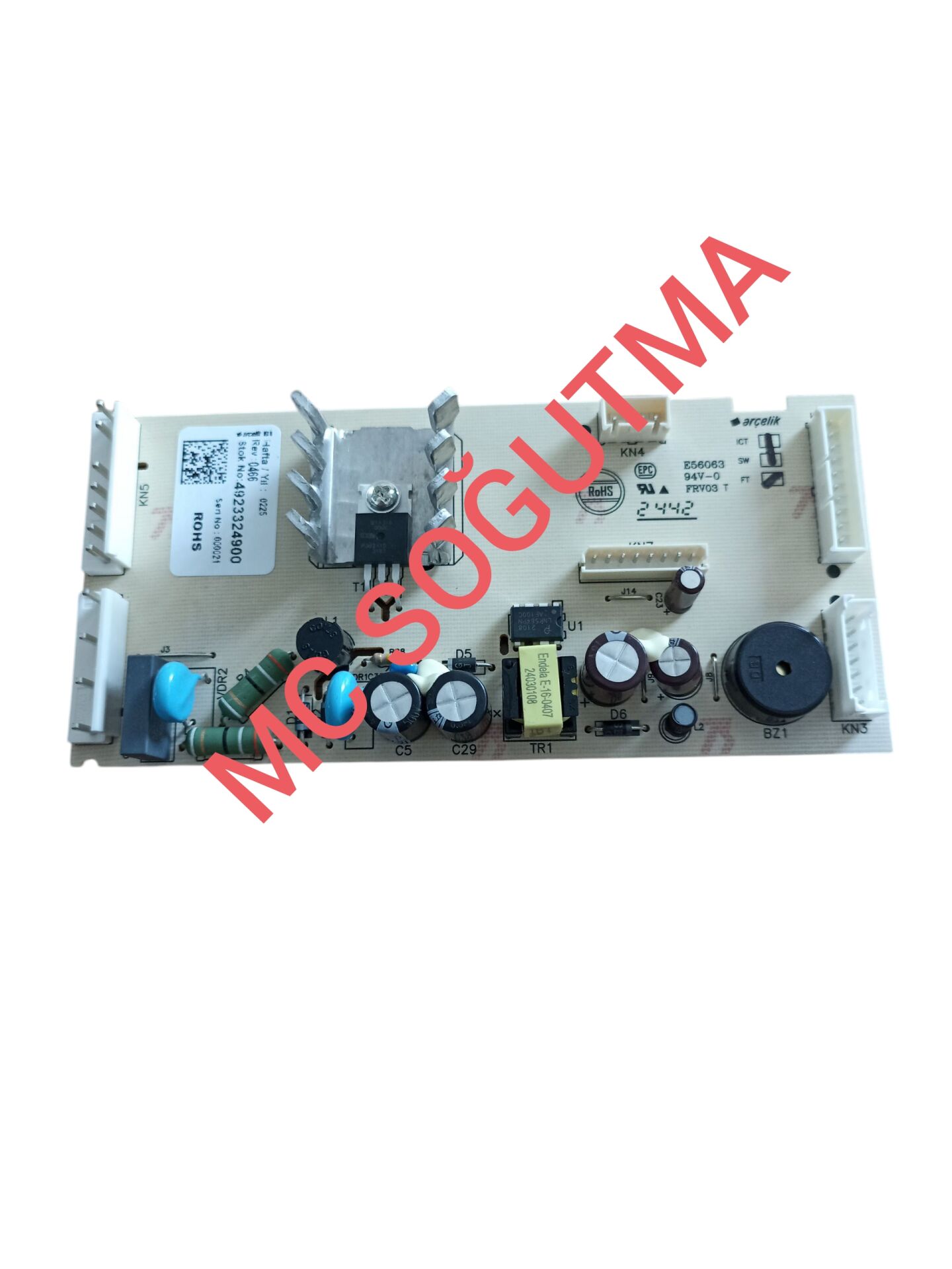4923324900  ARÇELİK BUZDOLABI ELEKTRONIK KARTI