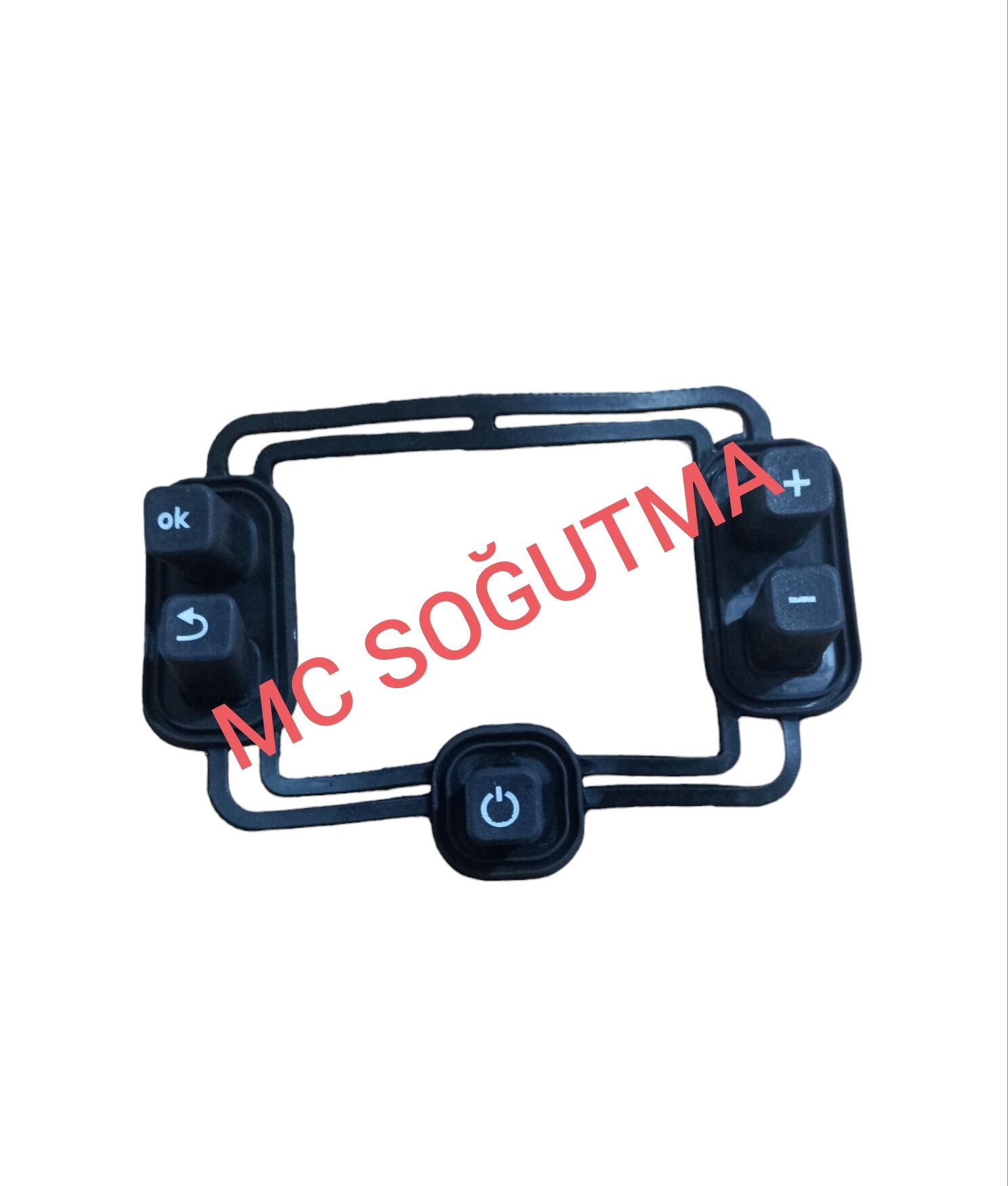 KOMBİ TUŞ TAKIMI BOSCH-BUDERUS 87186441180 SİYAH