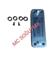 PLAKA EŞANJÖR D.DÖKÜM ADEN 12 PLAKA EŞANJÖR 166MM